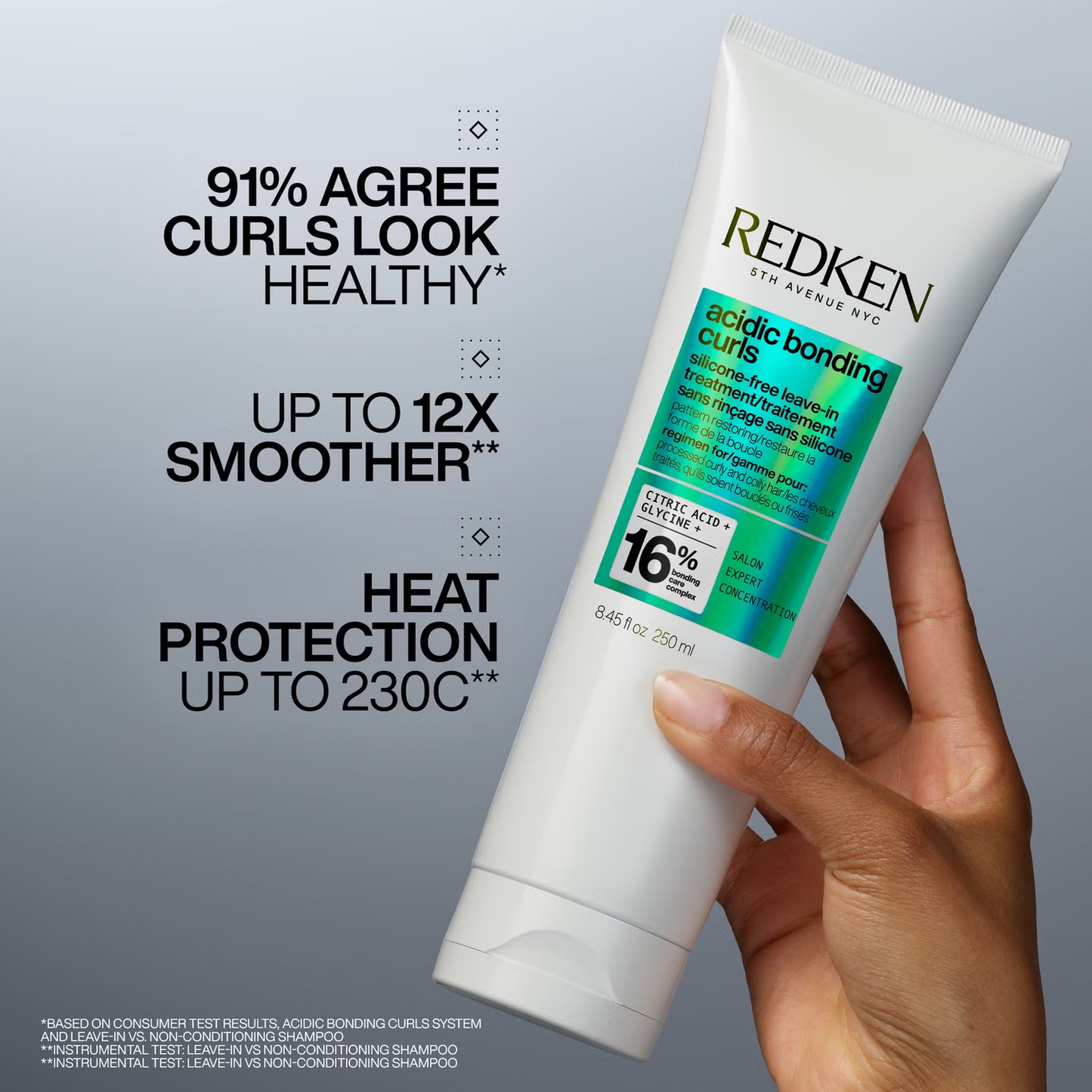 Redken Acid Bonding Concentrate Curls Leave in 250ml