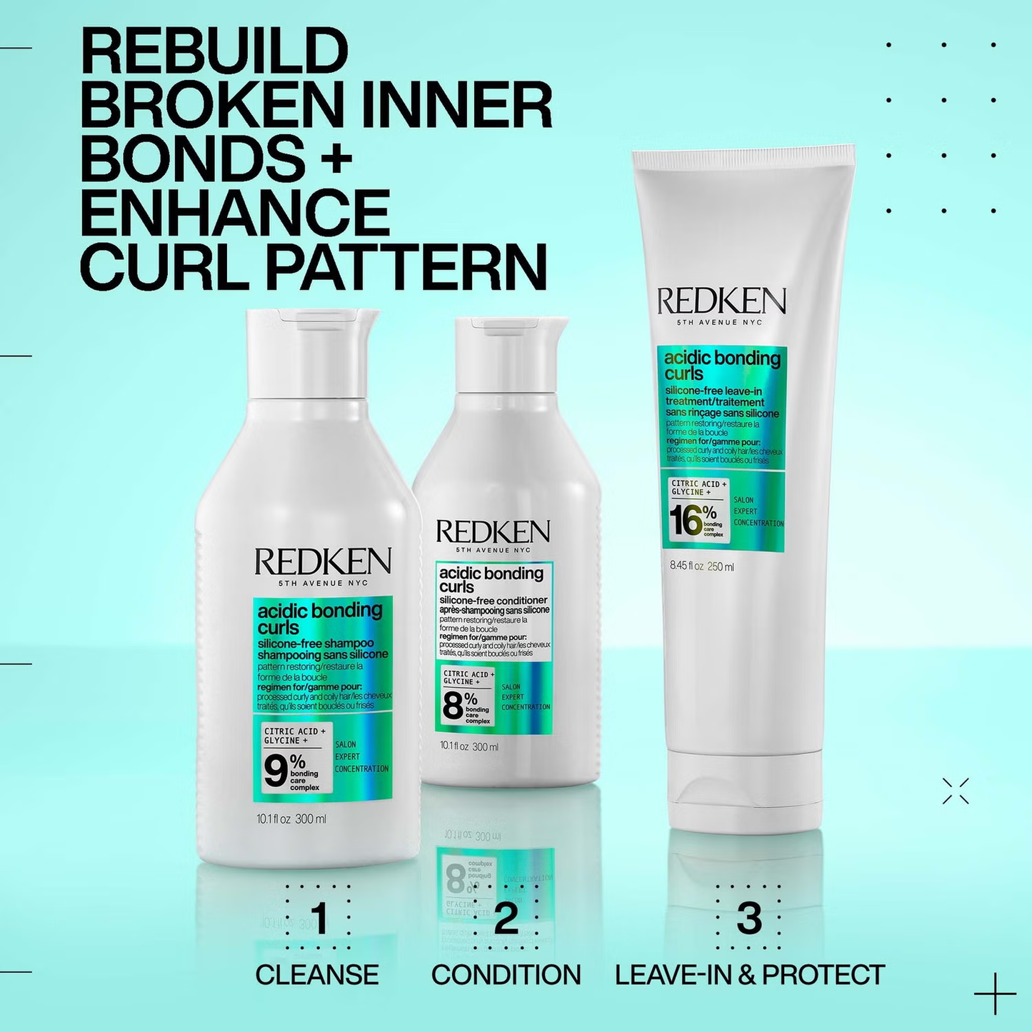 Redken Acid Bonding Concentrate Curls Leave in 250ml