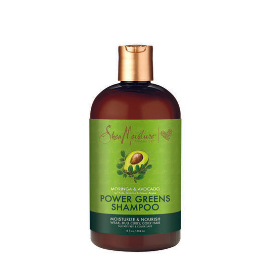 Shea Moisture Moringa & Avocado Power Greens Shampoo 384ml