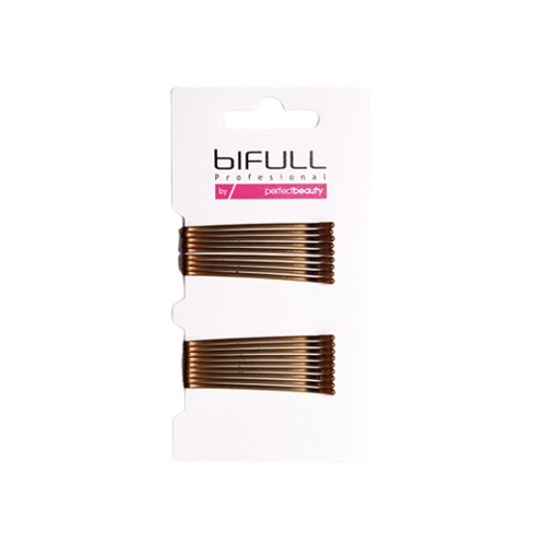 Bifull Clips Bronce Cartón 18 unidades