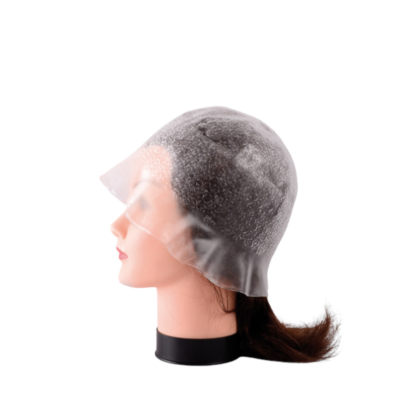 Bifull Gorro Mechas Transparente Floral. Silicona