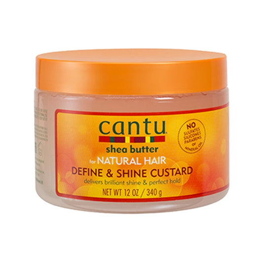 Cantu Shea Butter for Natural Hair Define & Shine Custard 340grs