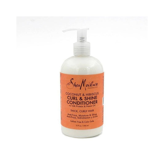 Shea Moisture Coconut & Hibiscus Curl & Shine Conditioner 384ml