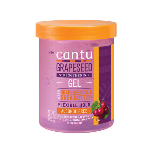 Cantu Grapeseed Oil Gel Flexible Hold 524grs